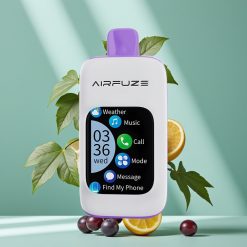AirFuze Smart 30000 Puffs Disposable Pod Grape Burst 5% 900mAh Type-C
