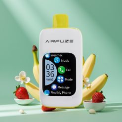 AirFuze Smart 30000 Puffs Disposable Pod Strawberry Banana 5% 900mAh Type-C