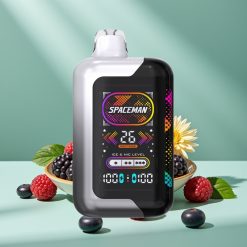 SMOK Spaceman SP40000 Zero Nicotine Disposable 40000 Puffs 20ml 1000mAh Blackberry Razz